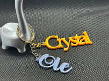 Load image into Gallery viewer, Navn nøglering bordkort