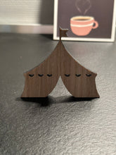 Load image into Gallery viewer, Cirkus telt bordkort i træ