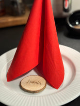 Lataa kuva Galleria-katseluun, Træskive med navn