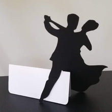 Ladda upp bild till gallerivisning, Dansepar bordkort