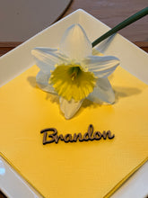 Load image into Gallery viewer, Navn bordkort i træ