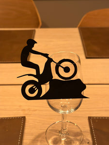 MC Trial Cykel bordkort