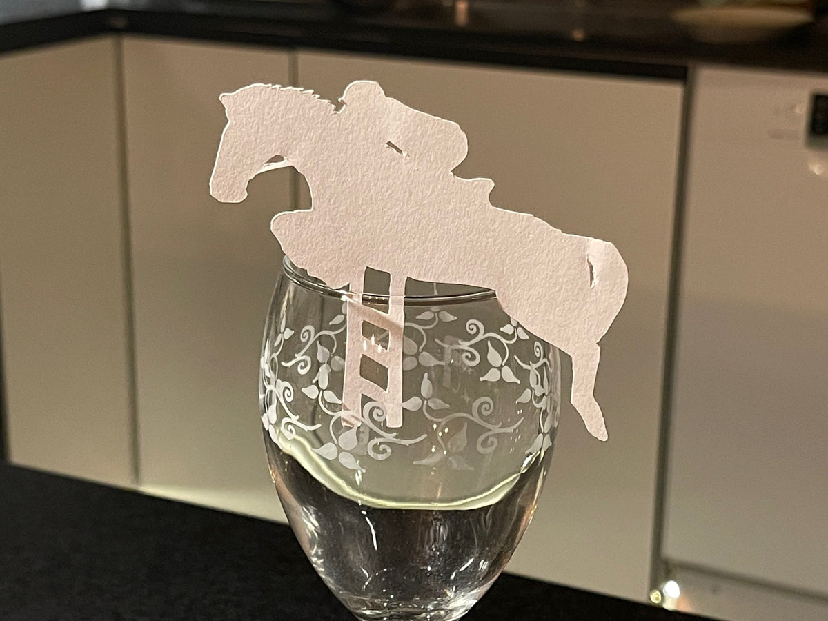 Spring hest bordkort – bordkort.eu